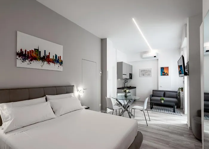 아파트 Stayeasy Crivelli - Stylish Studio, Duomo Walking